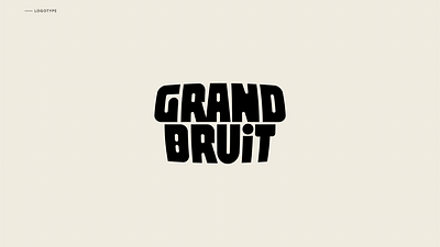 Grand Bruit - Brand naming & copywriting - Image de marque & branding