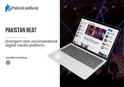 Pakistan Beat - Webseitengestaltung