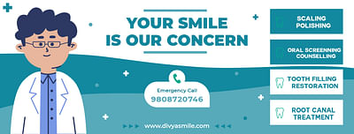 Digital Marketing for Divya Smile Dental Care - Strategia digitale