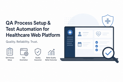 QA Process Setup & Test Automation for Healthcare Web Platform - Desarrollo de Software