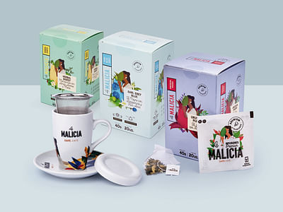 La Malicia. Café, Café. - Image de marque & branding