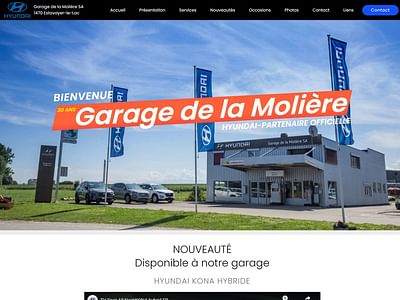 Garage de la Molière - Concessionnaire Hyundai