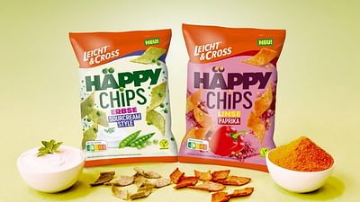 HÄPPY CHIPS LEICHT&CROSS GOES CHIPS - Branding y posicionamiento de marca