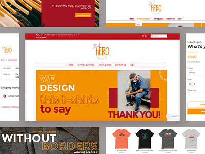 Ecommerce de camisetas temáticas - Creación de Sitios Web