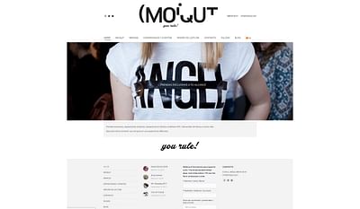 Diseño web / Tienda de moda Y/ Bilbao - Application web