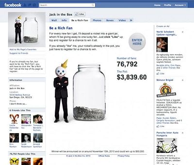 Be a Rich Facebook Fan - Publicidad Online