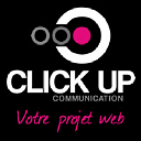 CLICK UP communication logo