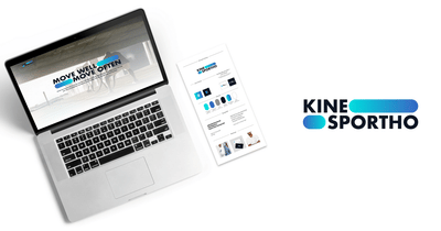 Kiné Sportho Branding en Webdesign - Création de site internet