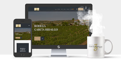 bodegasgarciahidalgo.es - Website Creation