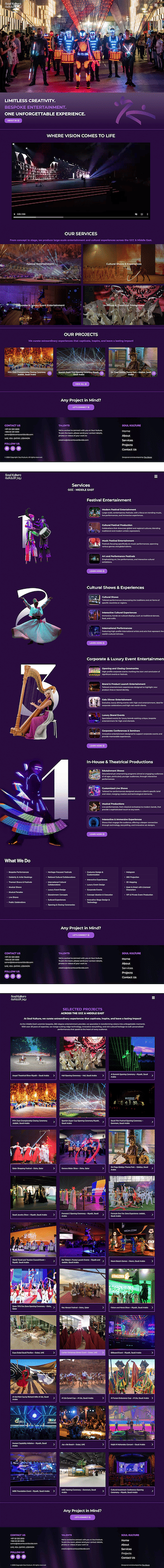 Soul Kulture Informative Website Design &  Web Development & SEO - Creación de Sitios Web