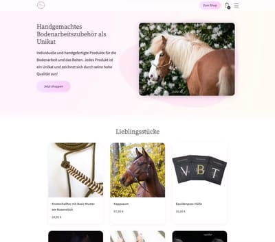 Equi Dreams - E-Commerce