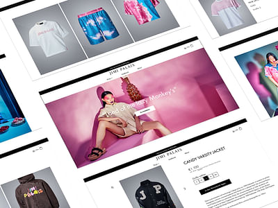 Shopify Shop Entwicklung - High-Fashion Modelabel - Webseitengestaltung
