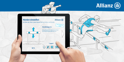 Mit der Allianz auf ins Beratungsgespräch 2.0 - Webseitengestaltung