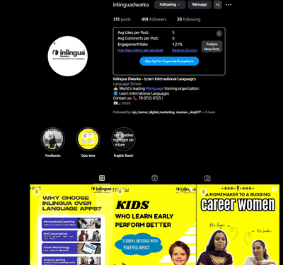 Social media Management - Réseaux sociaux