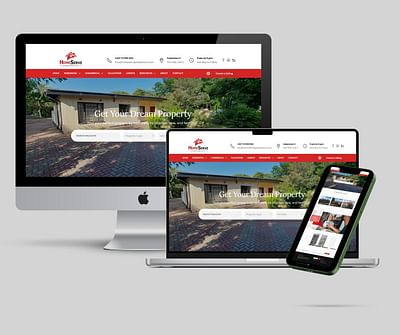 Homeserve Properties Real Estate - Website Creation