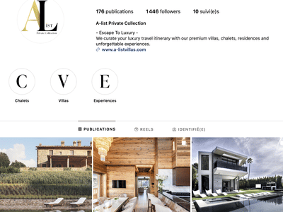 A-list Villas & Chalets - E-Commerce