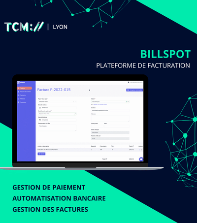 BILLSPOT : Plateforme de facturation - Software Development