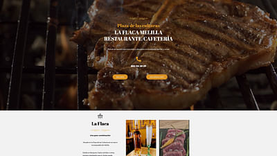 Restaurante la flaca - Website Creatie