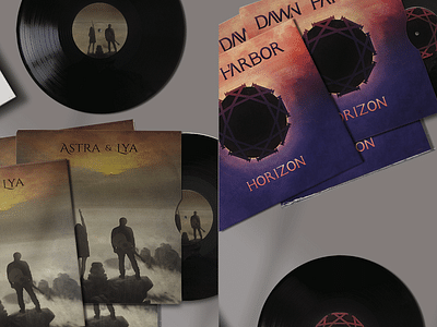 Création de digipacks et covers d'albums - Ontwerp