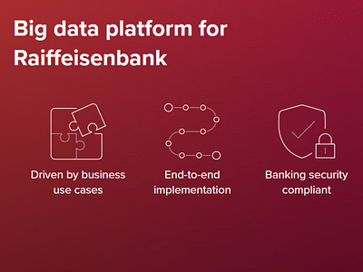 Big data platform for Raiffeisenbank - Software Development