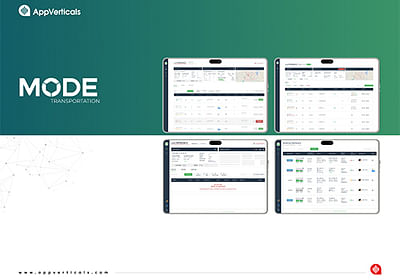 MODE Transportation - Web Application