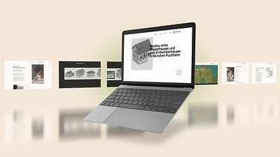 Webdesign für Architektenbüro - Creación de Sitios Web