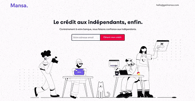 Mansa - Financing for Small Businesses - Application web