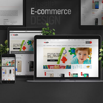 Egsale ecommerce - Website Creation