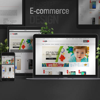 Egsale ecommerce - Website Creatie