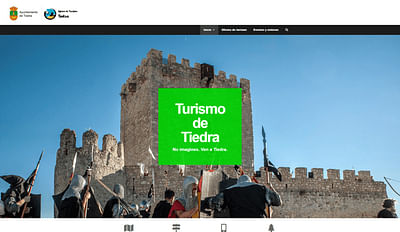 Turismo de Tiedra - Website Creation