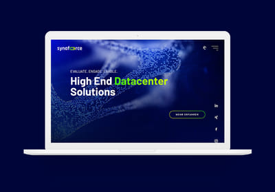 Synaforce: neue Web-Präsenz mit HubSpot CRM & CMS - Website Creation