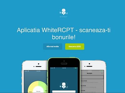 WhiteRCPT - Application mobile