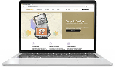 Web portal for online design services - Webanwendung