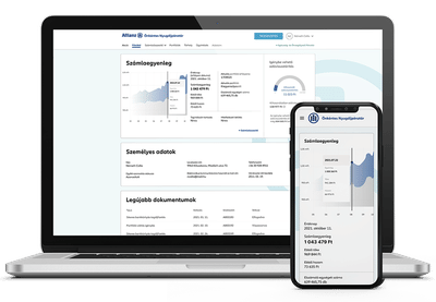 Modernes Kundenportals für den Allianz Pensionsfonds - Web Application