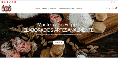 Mantecados Felipe II: estrategia digital, ecommerce y gestión de marca - Redes Sociales