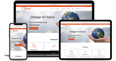 Websiterstellung für einen Steuerberater - Creación de Sitios Web