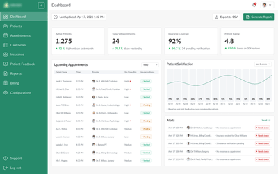 Care Coordination Software with Patient Feedback - Software Development