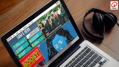 Qmusic website - Web Applicatie