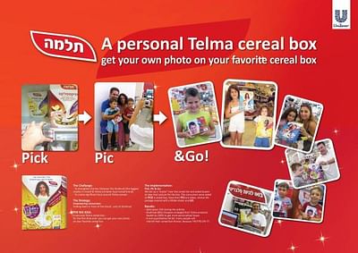 TELMA CEREALS' PERSONAL BOX - Advertising
