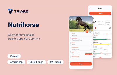 Nutrihorse - horse health tracking app - Mobile App