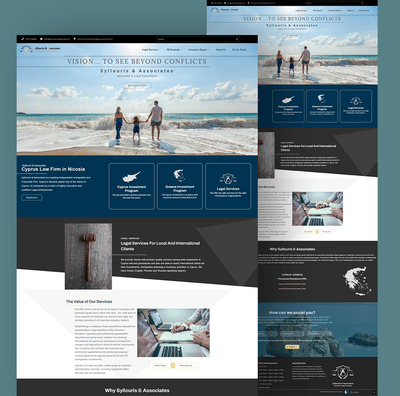 Syllouris & Associates - Website Creation
