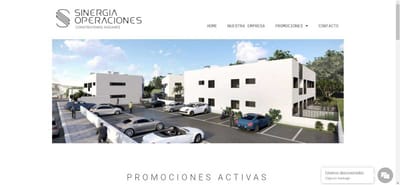 Sinergia Operaciones - Creación de Sitios Web