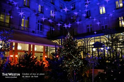 WESTIN HOTEL // création du décor de Noël - Image de marque & branding