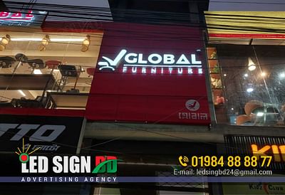 Acrylic High Letter, LED Sign 3D Sign Letter - Advertising
