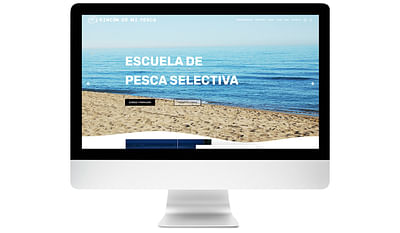 Web y tienda online: academia de pesca online - Creación de Sitios Web