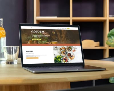 Création d’un site WordPress pour Golden, restaurant végétalien​ - Website Creatie