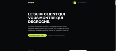 Moveat Application SaaS de suivi client pour coachs sportifs - Web Application
