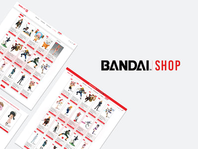 B2C ecommerce & ads campaign launch - BANDAI - E-commerce