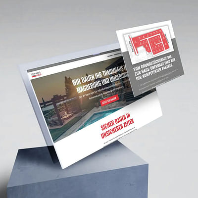 Schrader Haus Website - Webseitengestaltung