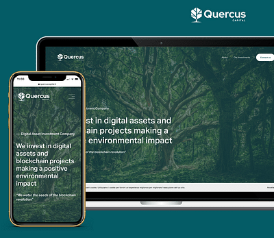 Quercus Capital - Grafikdesign